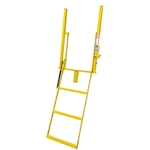 Double Handle Wide 3 Step Solid Stake Rolson Ladder