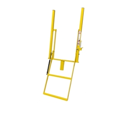 Double Handle Wide 2 Step Solid Stake Rolson Ladder